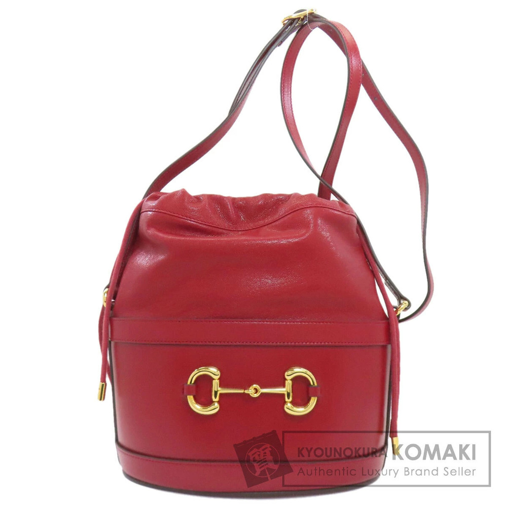 Gucci Horsebit Bucket Bag Shoulder Calfskin